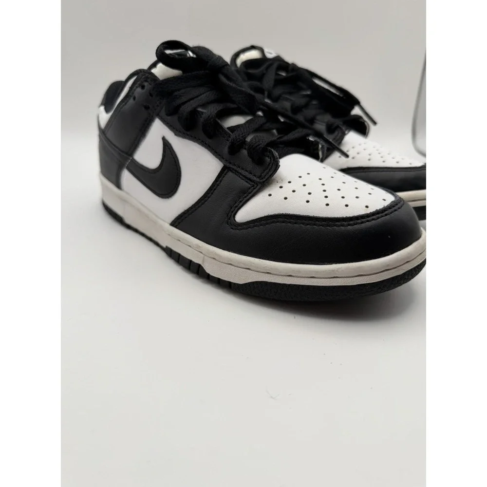 Nike Dunk Low Retro Panda Black White Youth 6.5Y Sneakers DD1391-100